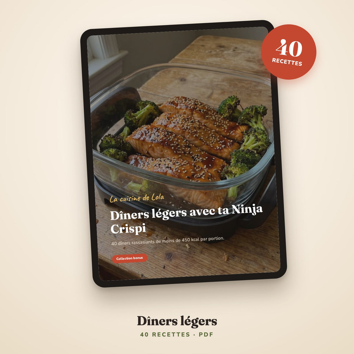 Couverture du guide sur une tablette