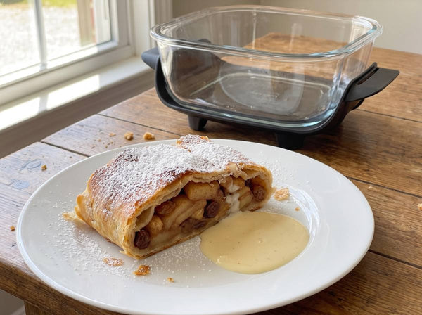 Schneller Apfelstrudel