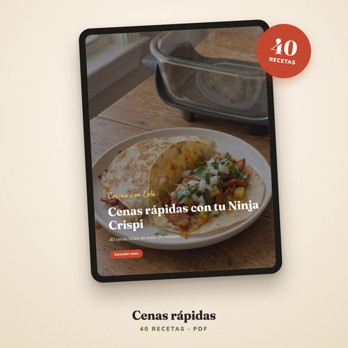 Portada de la guía en una tablet