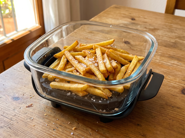 Patatas fritas caseras de verdad